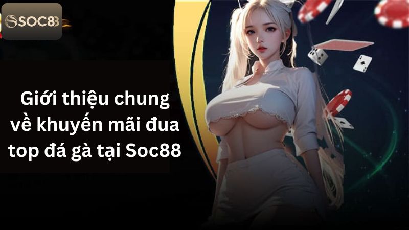 Khuyến Mãi Đua Top Đá Gà - Nhận Thưởng Hấp Dẫn Tại Soc88 2 Thông tin chung về ưu đãi đua top tại sảnh chọi kê Soc88