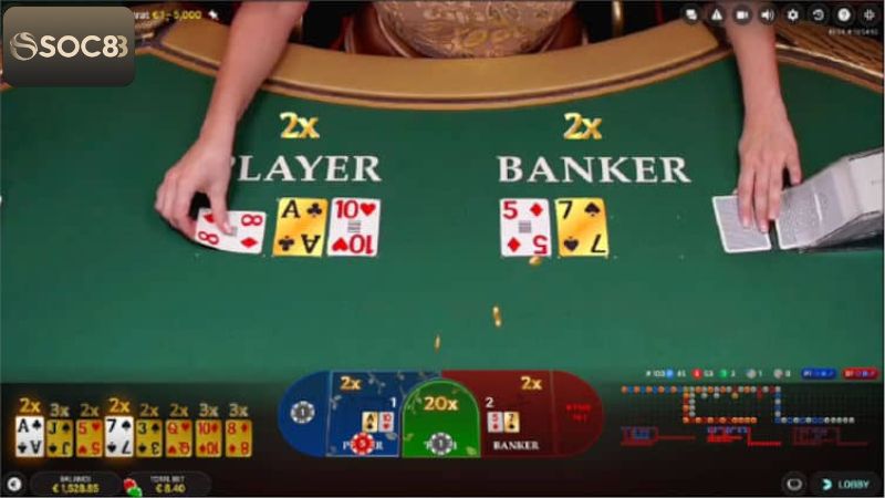 Baccarat - Trải Nghiệm Chơi Game Dễ Dàng Thắng Lớn Tại Soc88 3 Nắm rõ quy tắc và thuật ngữ trong game bài Baccarat